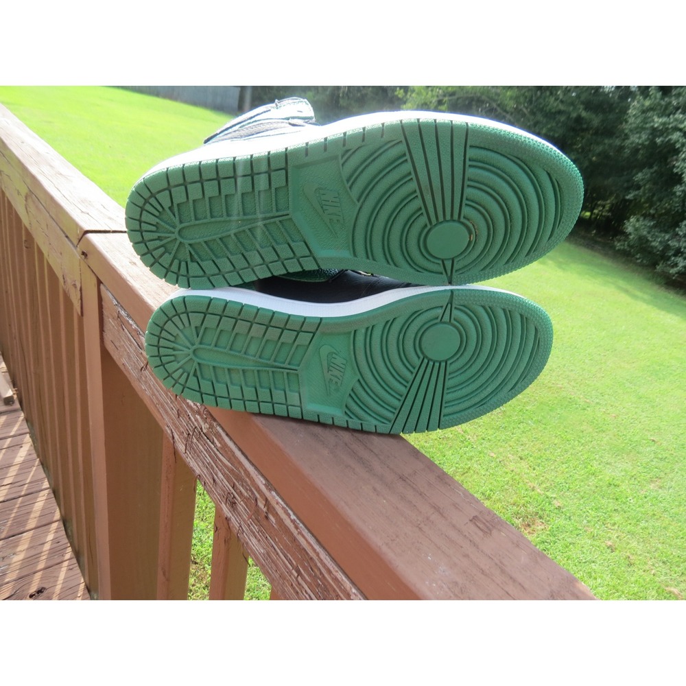 Jordan Air Jordan 1 Retro High OG Mens Green Pine Green Black White - Picture 7 of 8